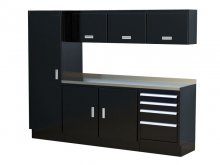 [DISCONTINUED] Moduline 8' Select Base Wall Cabinet Combo 6