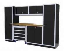[DISCONTINUED] Moduline 10' Pro-II Base Wall Cabinet Combo 15