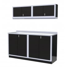 [DISCONTINUED] Moduline 6' Pro-II Base Wall Cabinet Combo 1