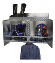 Pit Products 32" Deluxe Helmet Cabinet