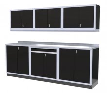 [DISCONTINUED] Moduline 9' Pro-II Base Wall Cabinet Combo 9