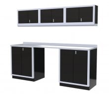 [DISCONTINUED] Moduline 8' Pro-II Base Wall Cabinet Combo 2