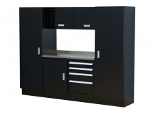 [DISCONTINUED] Moduline 8' Select Base Wall Cabinet Combo 7