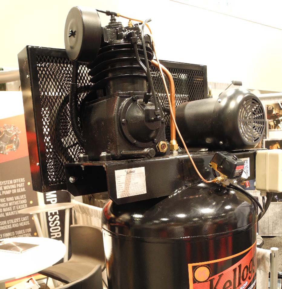 NEW Kellog 80 Gallon Vertical Tank 7.5 HP Electric Industrial Air