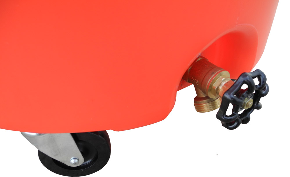 New Redline 18 Gallon Telescoping Under Hoist Lift Oil Drain Can