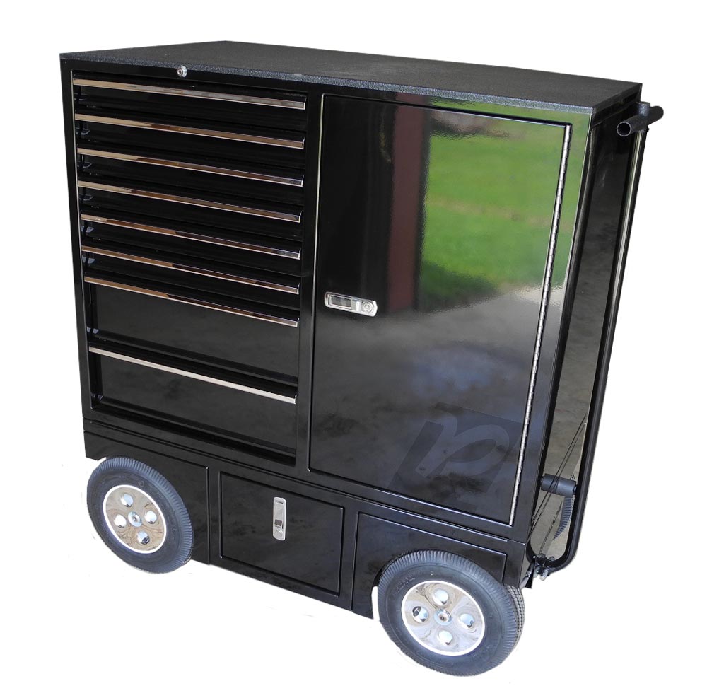 NEW RSR NASCAR Pit Box Pitbox Rolling Portable Racing Toolbox Cart Kart