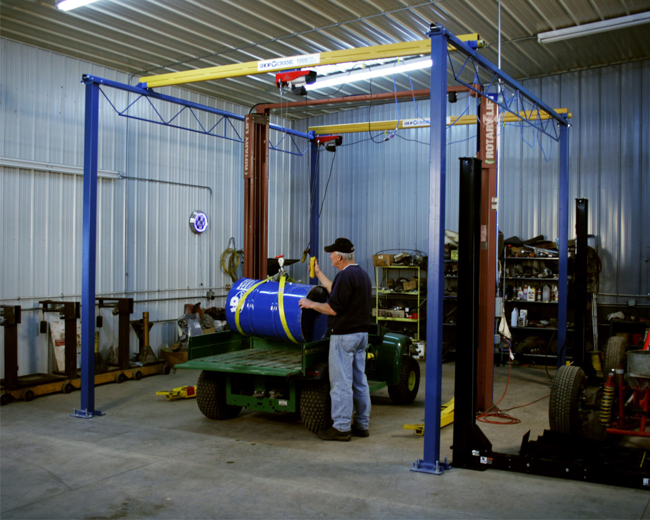 Gorbel Shop Crane General Shop Equipment Redline Stands FREE SHIPPING