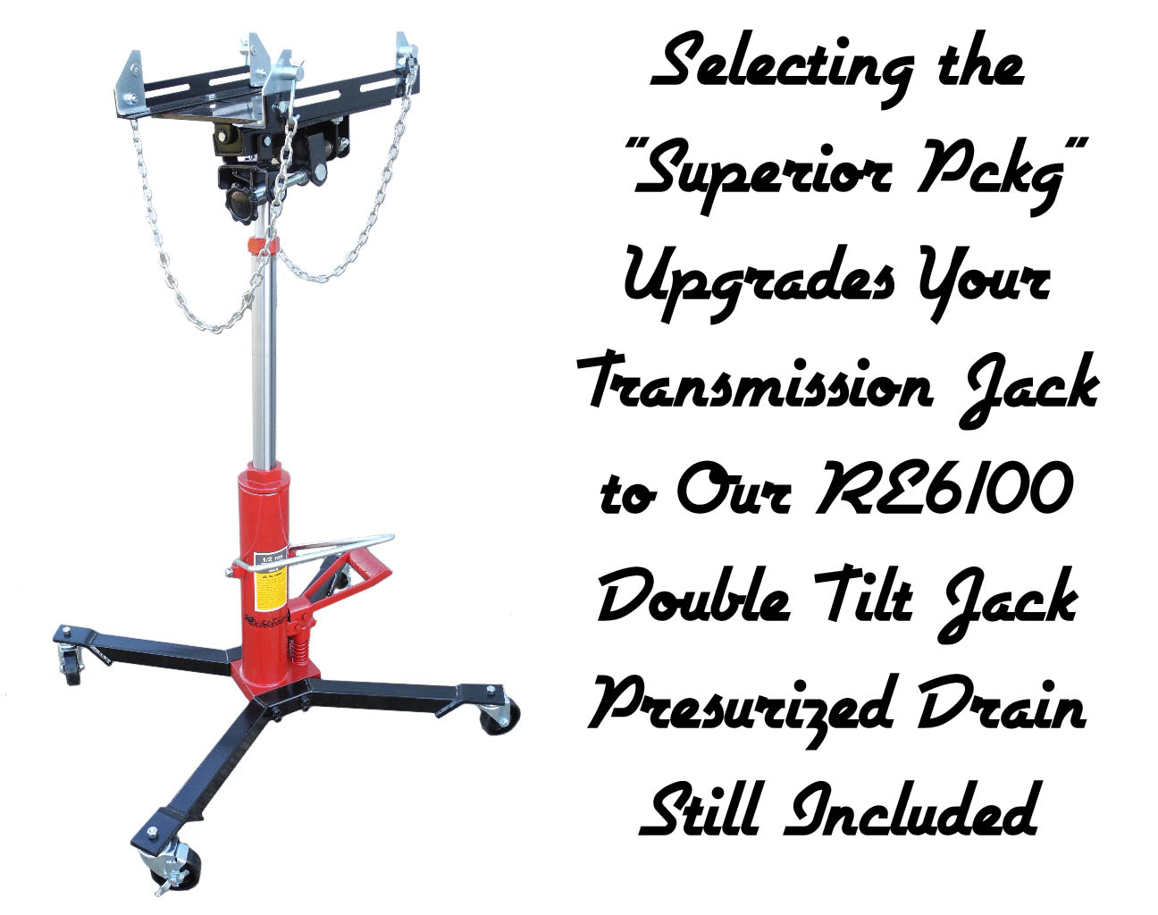 Redline Automotive Lift Accessory Package FREE SHIPPING