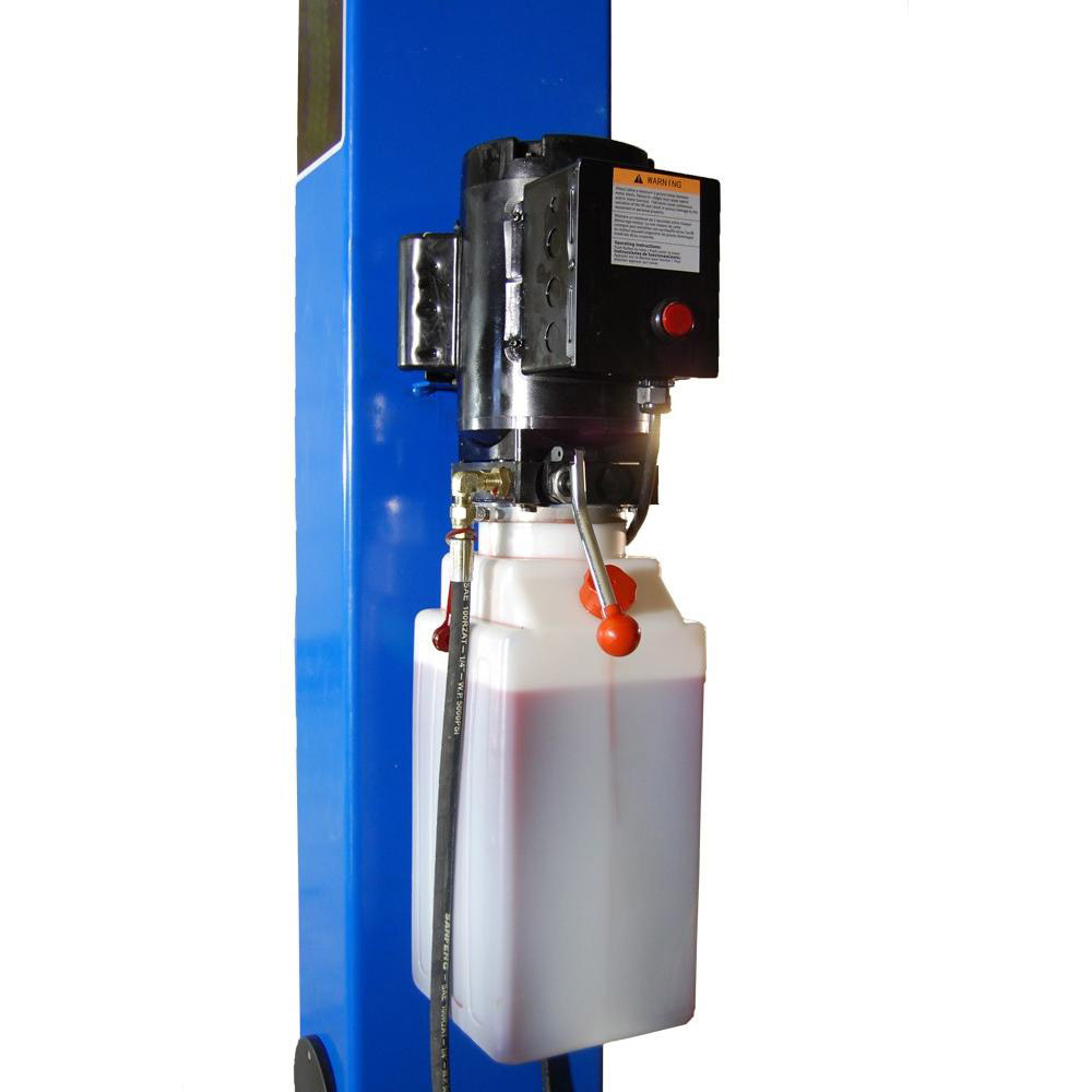 NEW Titan 9000 Lb 9K 2 Two Post Auto Automotive Asymmetric Clear Floor