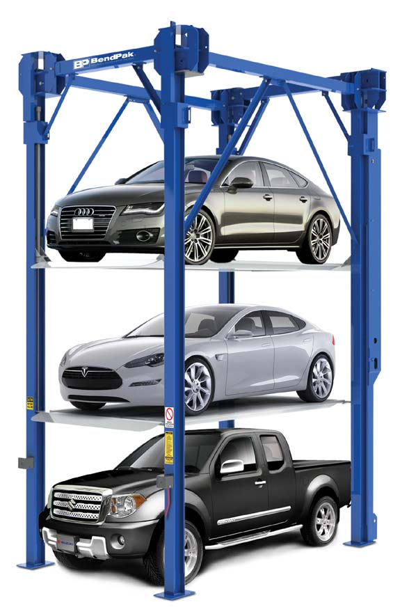 NEW BendPak PL14000 4 Post Triple Car Vehicle Automotive Hydraulic