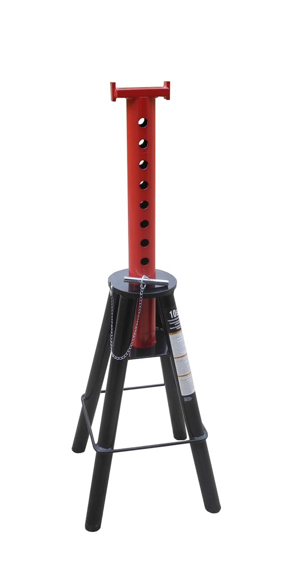 NEW Redline RE10US 10 Ton Post Lift Adjustable Under Hoist Jack Stand