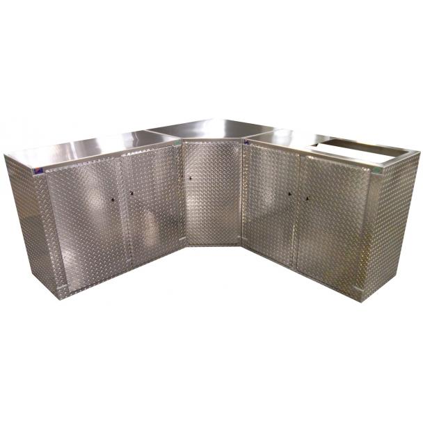 [DISCONTINUED] Pit Products Corner Base Package 5 with SINK