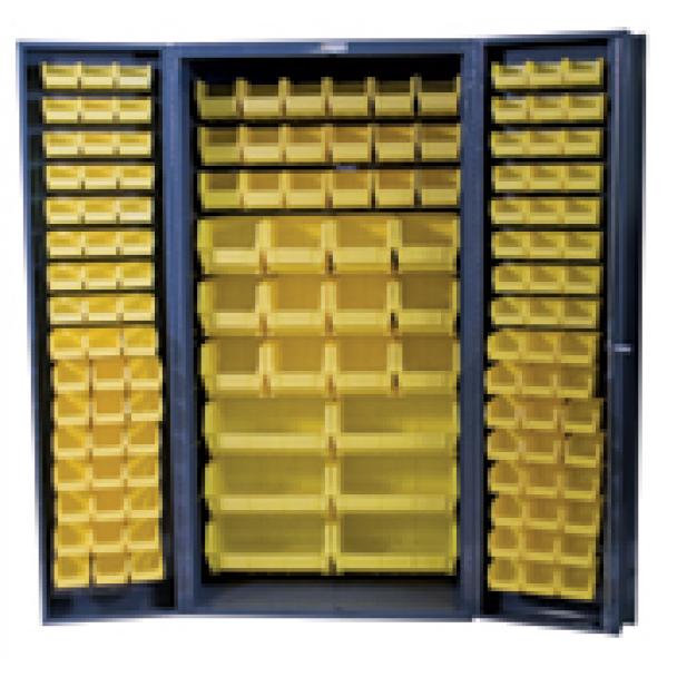 [DISCONTINUED] Durham 36" Wide Cabinet 132 Bins Box Door Style