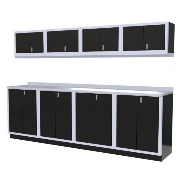 [DISCONTINUED] Moduline 10' Pro-II Base Wall Cabinet Combo 13