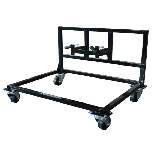 [DISCONTINUED] Streeter Oval Kart Upright Rolling Stand