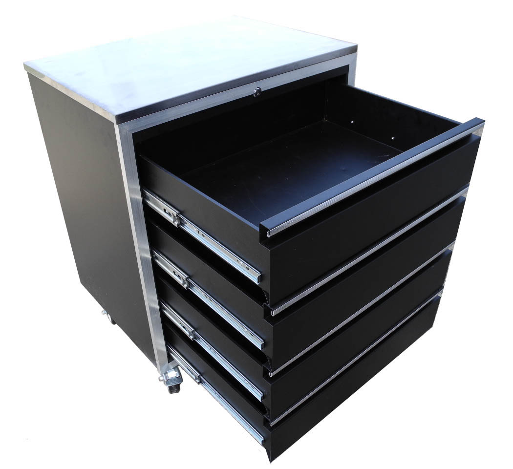 Redline Elite Series Rolling Base Garage Race Trailer Storage