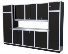 (image for) [DISCONTINUED] Moduline 12' Pro-II Base Wall Cabinet Combo 21