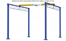 (image for) [DISCONTINUED] Gorbel 1/2 Ton 8' Shop Crane