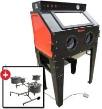Redline RE40SBC Abrasive Sand Blaster Cabinet - FREE Paint Stand