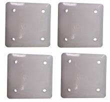 Titan Replacement Plastic Slider Pads for SJ-35 Jack Set of 4