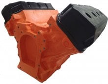 (image for) FAKE P-Ayr 426 Chrysler Hemi Long Motor Block w/ Valve Covers