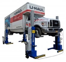 (image for) iDEAL 18K-X Mobile Column Pair Lift System ALI Certified