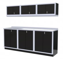 [DISCONTINUED] Moduline 8' Pro-II Base Wall Cabinet Combo 4