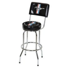 [DISCONTINUED] Ace Ford Mustang Bar Stool w/ Backrest