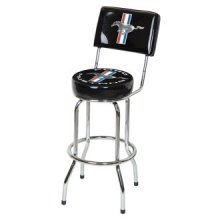 (image for) [DISCONTINUED] Ace Ford Mustang Bar Stool w/ Backrest
