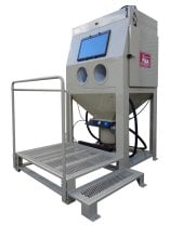 (image for) MediaBlast USA Made Power Peen Pressure Pot Blast Cabinet