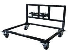 (image for) [DISCONTINUED] Streeter Oval Kart Upright Rolling Stand