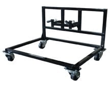 [DISCONTINUED] Streeter Oval Kart Upright Rolling Stand