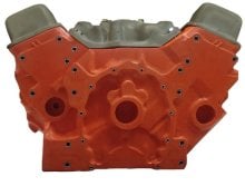 (image for) FAKE P-Ayr Chevrolet 1/4 Engine With Intake & Valve Covers