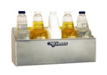 Pit Posse 5 Count Spray Bottle Storage Shelf