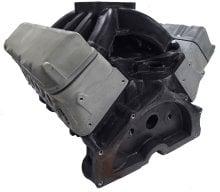 (image for) FAKE P-Ayr Chevy SB2 Engine Motor w/ Intake 2pc Valve Cover