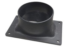(image for) Redline Blast Cabinet Vacuum Hose Mounting Flange