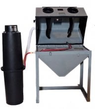 (image for) [DISCONTINUED] Cyclone #3624VP Abrasive Blasting Cabinet Pack