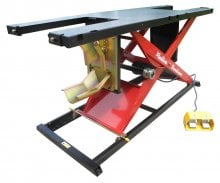 (image for) K&L Supply Pneumatic 1750 lb MC625R Motorcycle Lift Table