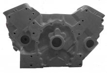 (image for) FAKE P-Ayr 350 Chevrolet QUARTER Engine Motor - NOT FULL ENGINE