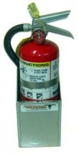 Pit Posse 4.5'' Fire Extinguisher Rack