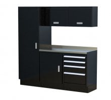 (image for) [DISCONTINUED] Moduline 6' Select Base Wall Cabinet Combo 3