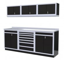 [DISCONTINUED] Moduline 8' Pro-II Base Wall Cabinet Combo 6