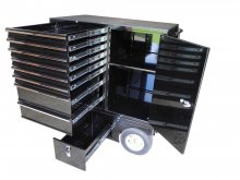 RSR 42" Chest Toolbox Pit Box Wagon Cart w/ Base