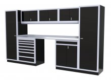 (image for) [DISCONTINUED] Moduline 12' Pro-II Base Wall Cabinet Combo 17