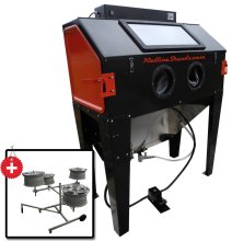 Redline RE48 Abrasive Media Blasting Cabinet - FREE Wheel Stand