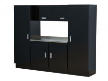 (image for) [DISCONTINUED] Moduline 8' Select Base Wall Cabinet Combo 5