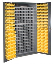 (image for) [DISCONTINUED] Durham 72" Tall Pigeon Hole Bin Lean 5S Cabinet