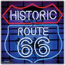 (image for) [DISCONTINUED] Route 66 Neon Sign