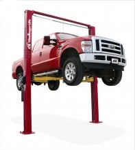 Challenger LE12 12K 2 Post Clearfloor Auto Lift ALI Certified