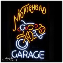(image for) [DISCONTINUED] Motorhead Garage Neon Sign
